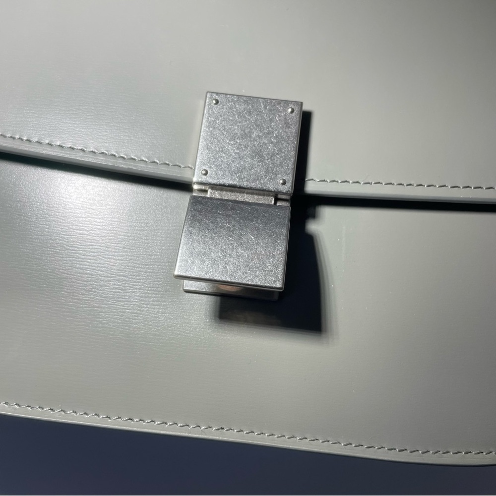 Celine Medium Classic Bag In Box Calfskin Gray - Picture 3 of 15